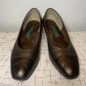 Vintage Bronze Naturalizer Heels